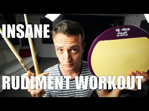Insane Rudiment Workout - Daily Drum Lesson