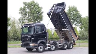 Scania R620 | 8X4 | RETARDER | FULL STEEL | BIG AXLES | EURO 5 dump truck | Image 4 - Autoline