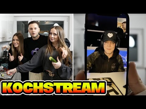 Inscope21 KOCHSTREAM mit EMILIA und LEA | Nico verkuppelt Lea 😂