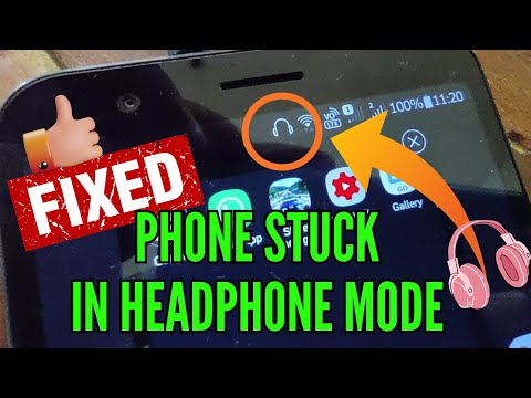 How To Fix Android Phone Stuck In Headphone Mode | Remove Headphone Icon When Not Connected | 2025
