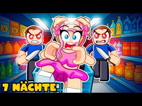 ÜBERLEBE 7 NÄCHTE im MEGA STORE! 🌸 Roblox