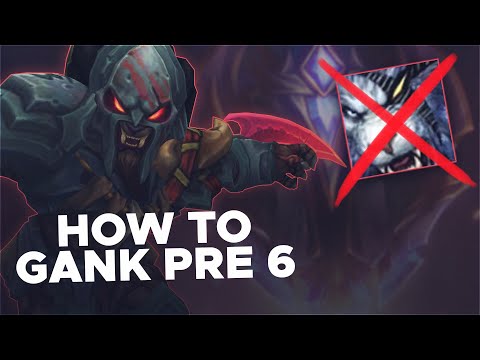 HOW To GANK As Rengar PRE 6? The SECRET To GANKING Lanes As RENGAR