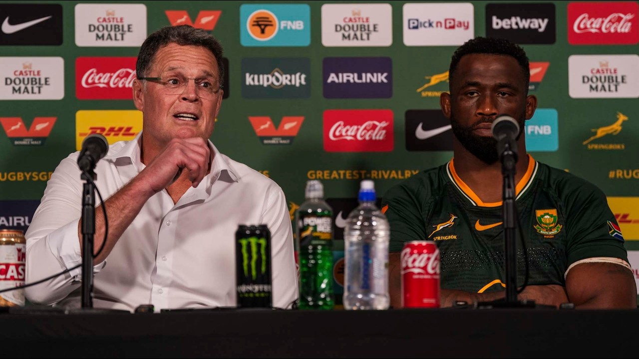 Rassie Erasmus and Siya Kolisi | Springbok Post-match Press Conference | 12 September 2026