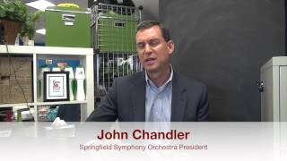 Meet John Chandler, SSO President in the Prokofiev & Beethoven TV Ad