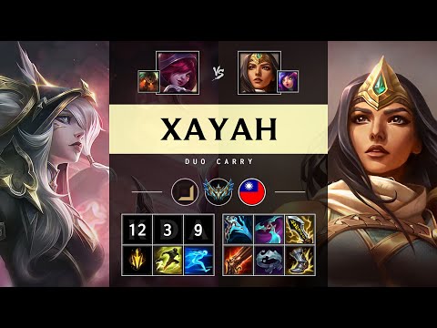 Xayah ADC vs Sivir - TW Challenger Patch 25.14
