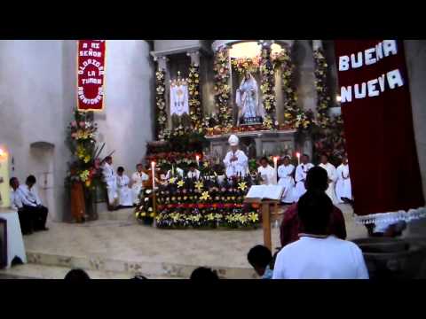 Homilía en festividad de Santa María Magdalena, Coyomeapan, Pue.