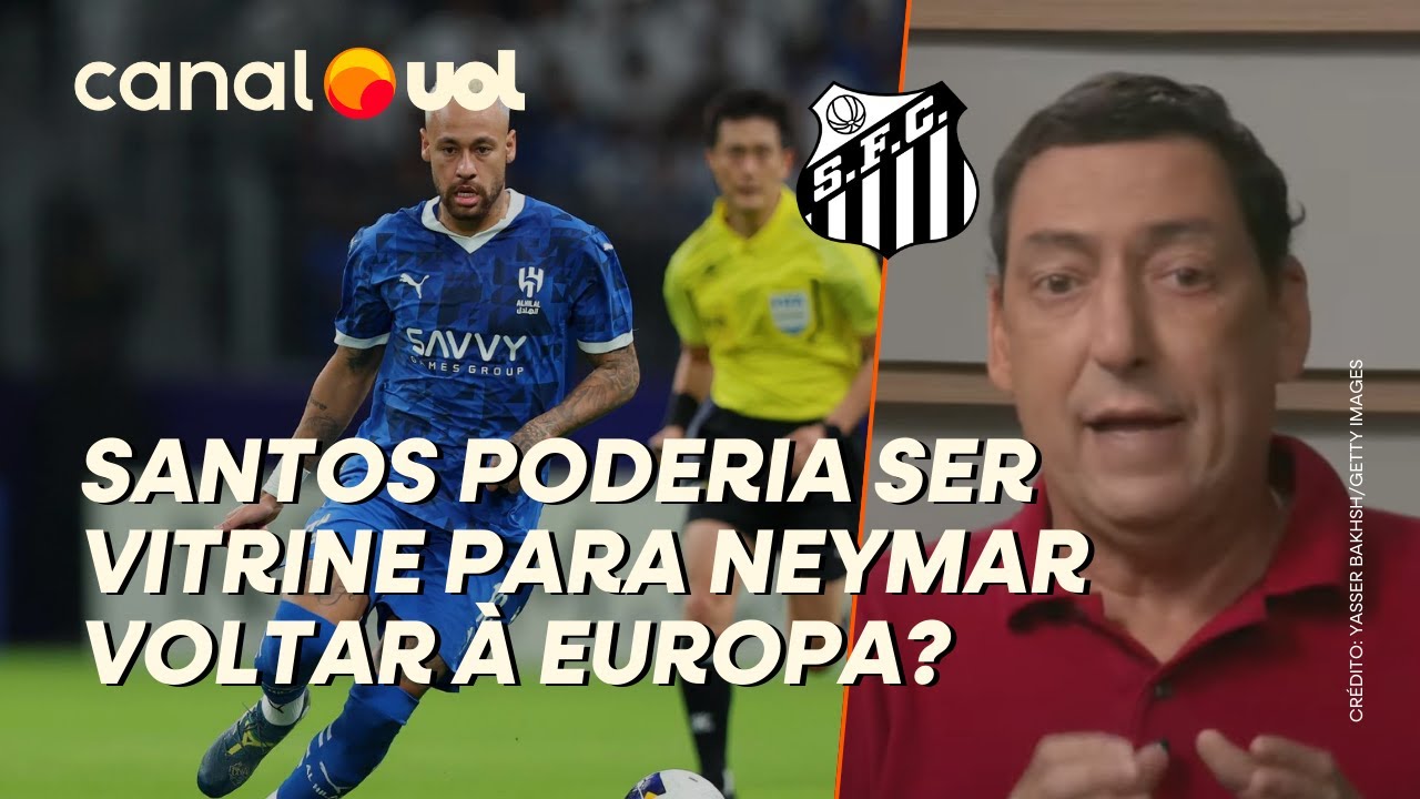 NEYMAR ACREDITA QUE RECEBERÁ PROPOSTAS DE GRANDES TIMES DA EUROPA NO MEIO DO ANO, AVISA PVC