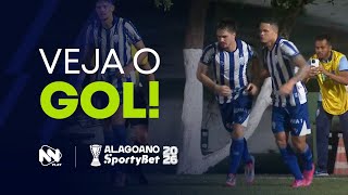 Veja o Gol do CSA contra o MURICI | ALAGOANO 2026