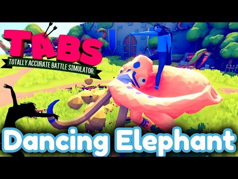 🐘Dancing Elephant💃 vs Every Unit - TABS Original Mods Renaissance Update