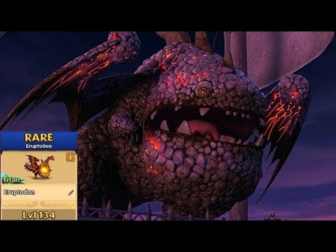 Rise of Berk - Eruptodon titan wing level-91