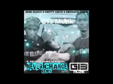 Resk Ology - Never Change Remix Ft Gritty Gritz x Drematic Linch