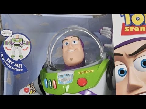 Buzz Lightyear Talking Action Figure From Thinkway Review, Pat Pending Model!