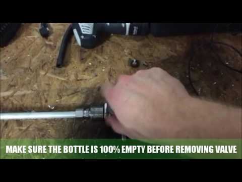 Removing a Nitrous Bottle Valve