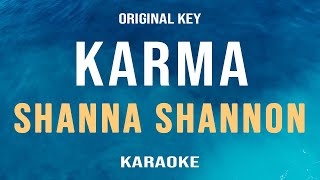 Download lagu Karma - Shanna Shannon (Karaoke) Original Key mp3