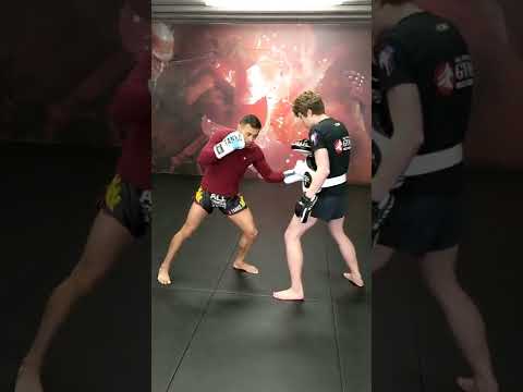 Muay Thai Boxing Body Shot to Power Long Knee with Panicos Yusuf