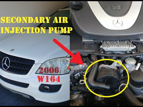 DIY Replace Secondary Air Pump | ML350 W164 Mercedes Benz 2006