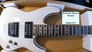 Video thumbnail for Schecter Omen6 Guitar Review in Vintage White by Jeff Martin