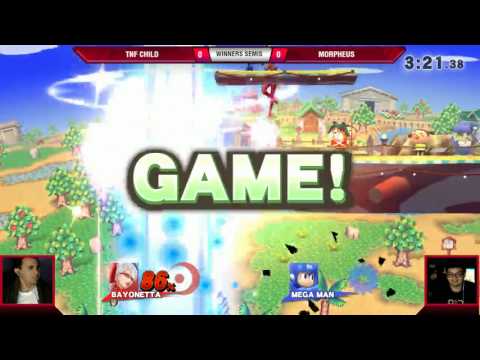 VS Weekly 7/20/17 - Winners Semis - Child (Bayonetta) vs Morpheus (Megaman) - Smash 4