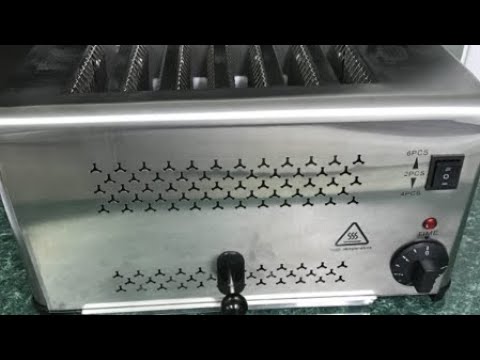 NEWTRY Commercial Toaster 6 Slice Toaster Heating Machine Review, Cool touch, Consistent heating