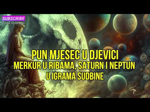 Pun Mjesec u Djevici - Merkur u Ribama, Saturn i Neptun u Igrama Sudbine