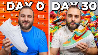 I Painted 250 Custom Shoes in 30 Days!