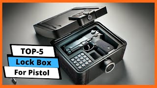 ✅ Best lock box for pistol: Lock box for pistol (Buying Guide)