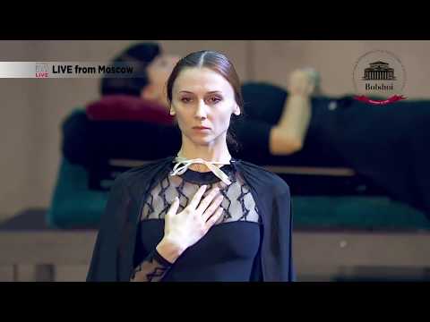 "A Legend of Love" Rehearsal Bolshoi  World Ballet Day 2014