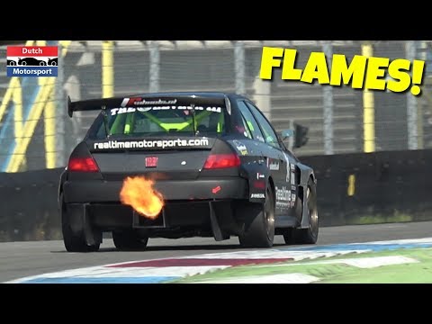 Modified JDM Cars going CRAZY on Track! - FLAMES & Brutal Sounds!