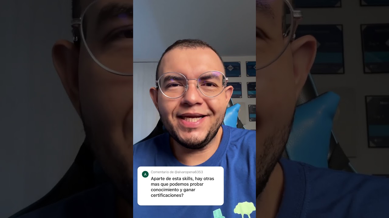 Más Skills de #Microsoft que puedes presentar y obtener certificados para tu hoja de vida