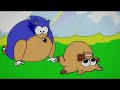 Sonic the hedgehog on the sega game gear animation  With voices credit @xandrecos