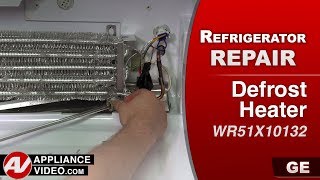 GE Refrigerator Not Cooling — Fresh Food Defrost Heater Repair