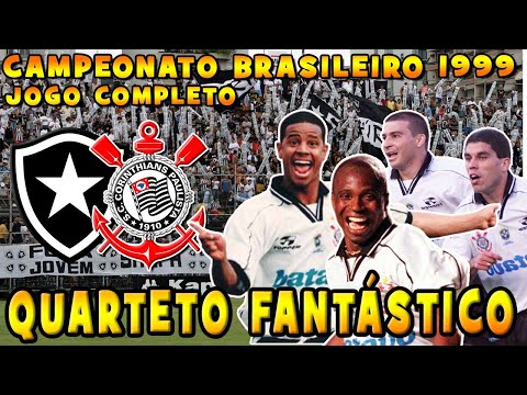 Botafogo 2 x 4 Corinthians Campeonato Brasileiro 1999 Jogo Completo
