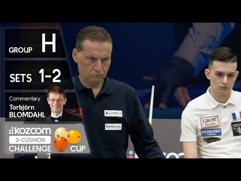3-Cushion Kozoom Challenge Cup - Group H - Sets 1&2