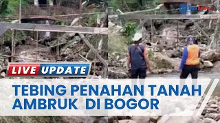 1 Bocah Tewas 2 Luka luka Tertimpa Tebing Penahan Tanah di Sungai Cipinang Gading, Bogor Selatan