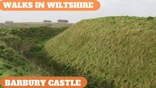 WALKS IN WILTSHIRE at BARBURY CASTLE & OGBOURNE ST GEORGE (4K)