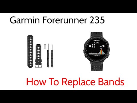 Tutorial How To Repair Replace Broken Band Garmin Forerunner 235