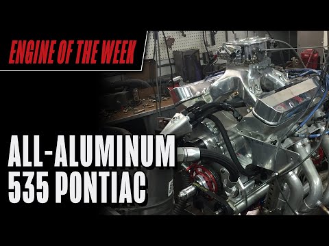 All-Aluminum 535 Pontiac Engine