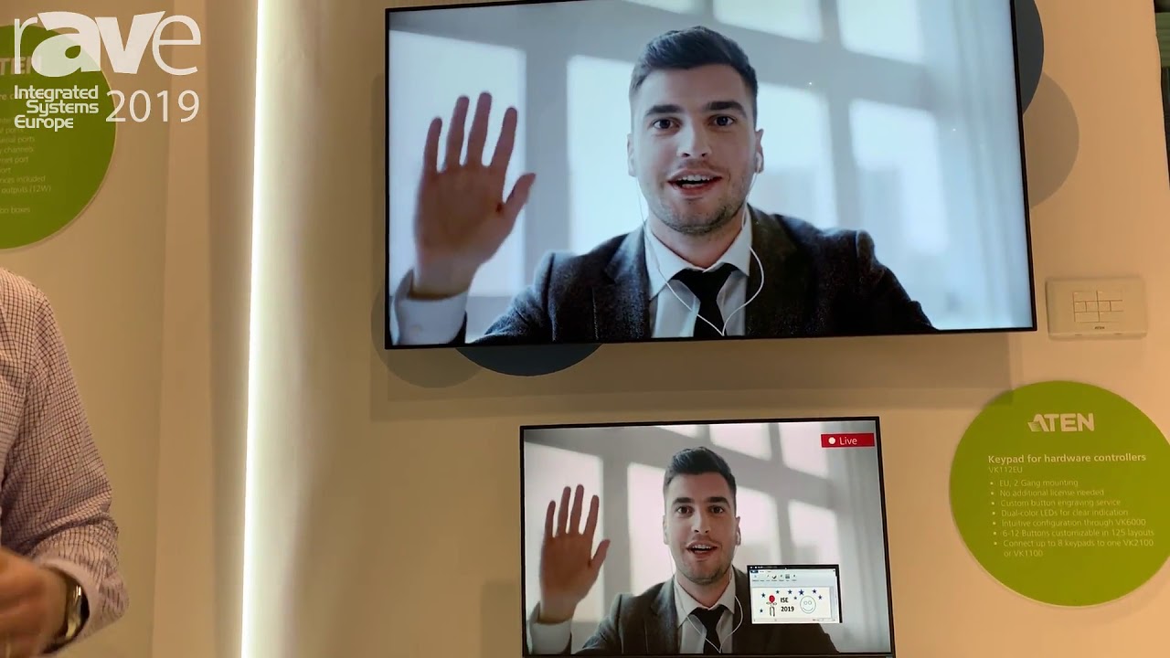 ISE 2019: ATEN Exhibits VP2730/VP1920 Presentation Switch Series