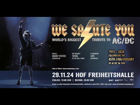 WE SALUTE YOU - WORLD´S BIGGEST TRIBUTE TO AC/DC