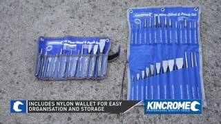 Punch & Chisel Sets by KINCROME