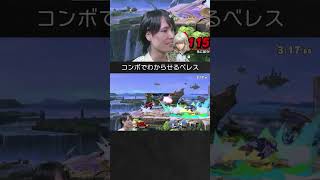 【スマブラSP】ソニックを空N横スマコンボでわからせるベレスちゃん。