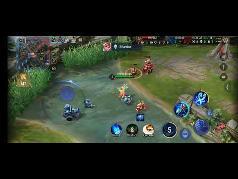 First user Airi with skin "Summer Bash",lawan auto salfok 😅