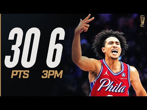 16th Overall Pick Jared McCain(30 PTS) GETS BUCKETS in Philly! 🏆| November 22, 2024