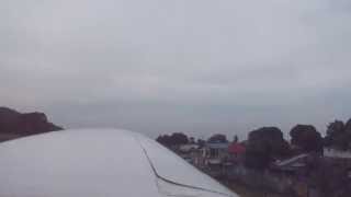preview picture of video 'Take Off from Narciza Navas Airport (SKCA), Cessna 402B HK-4807 HELIGOLFO'