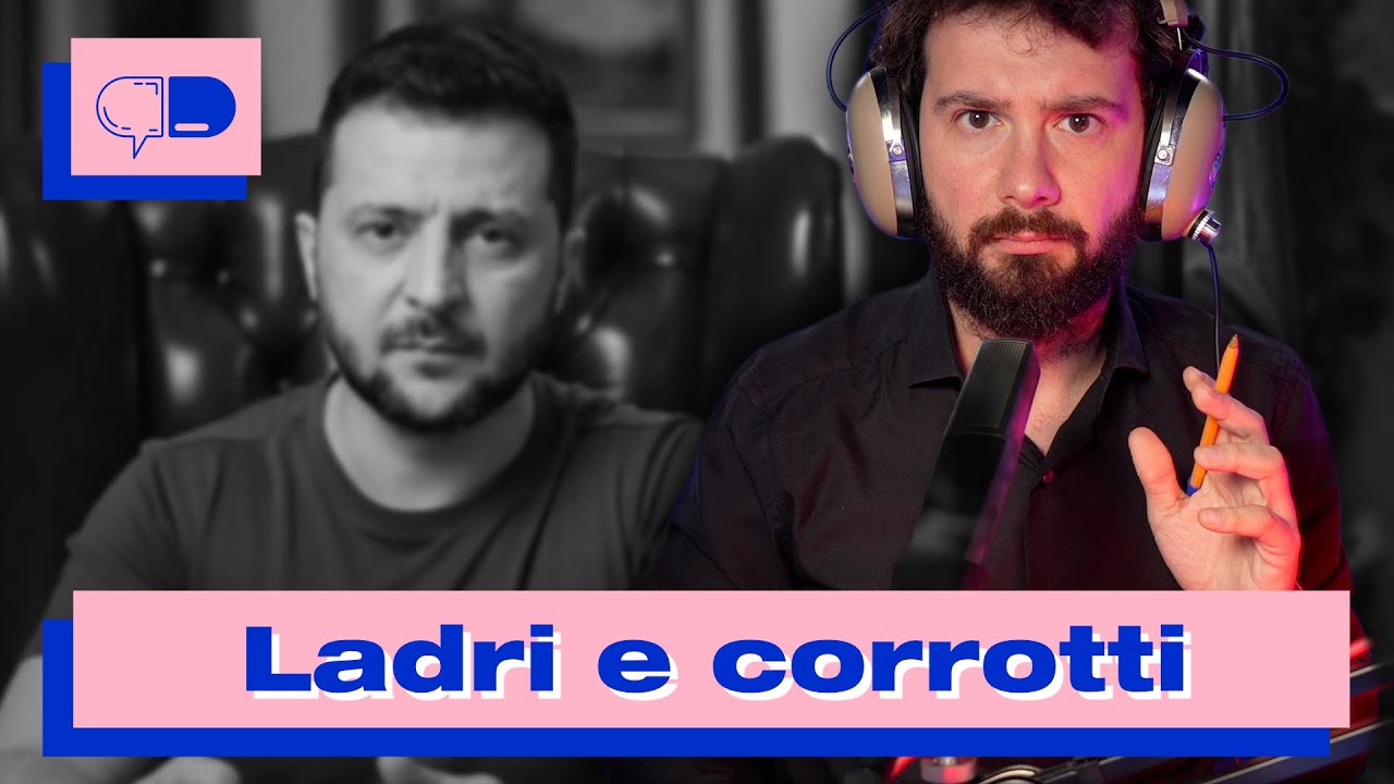 Banda di ladri: gli amici di Zelensky si fregano i soldi