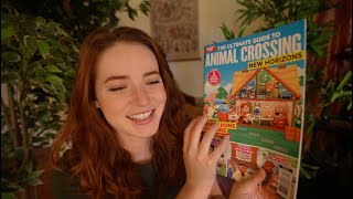 ASMR Magazine Tracing & Describing (soft spoken/whisper)