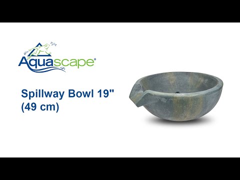 Add the Aquascape Spillway Bowl 19 Fountain to Your Landscape