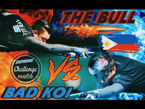 【Pool Live】Challenge match - Jeffrey de Luna (Right hand) Vs Johann Chua (Left hand)