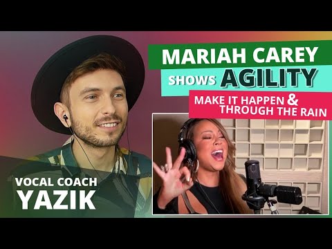 Vocal Coach YAZIK reaction to Mariah Carey - Through The Rain/Make It Happen (Live)