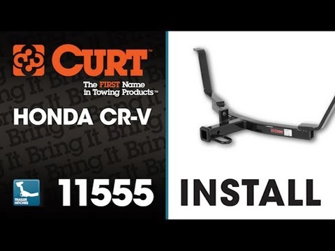 Trailer Hitch Install: CURT 11555 on 2012 Honda CR-V